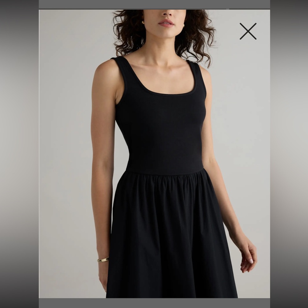 Quince Cotton Mixed Media Tank Dress, NWT, Various - Picture 3 of 14